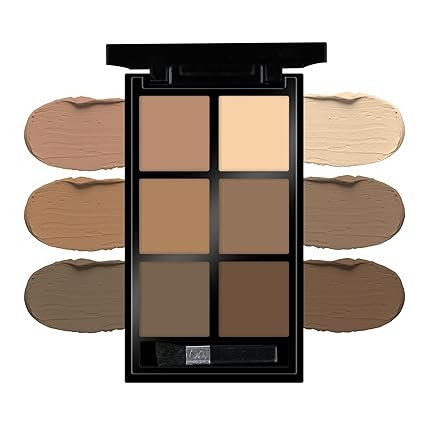 Colors Queen Contour & Bronzer Palette | Matte Finish & Long Lasting Formula | Easy to Blend, Creamy Texture, Lightweight Contour and Bronzer Palette for Face Makeup 17g