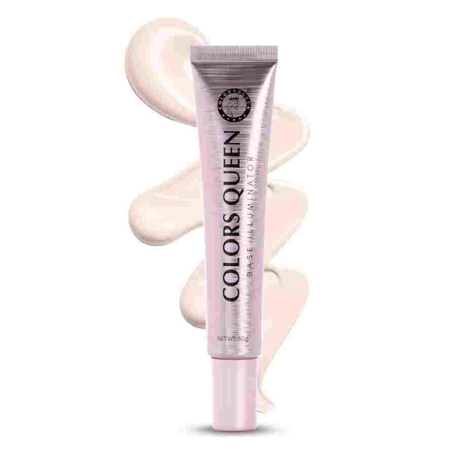 Colors Queen Base Illuminator Highlighter 30g | Long Lasting Lightweight Highlighter with Luminous Finish | Liquid Highlighter for Face Makeup Infused with Shea Butter & Niacinamide