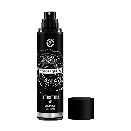 Colors Queen Ultra Setting Makeup Fixer Spray – 120 ml | Long Lasting Makeup Setting Spray for Face Makeup | Keeps Makeup Intact, Hydrates, Soothes & Refreshes Skin | Non Sticky & Weightless Formula