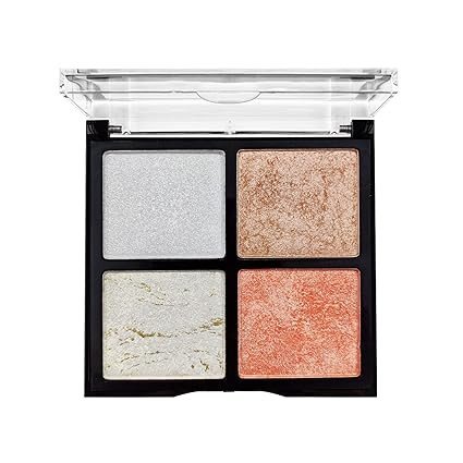 Colors Queen Endless Glow Highlighter kit| Matte Finish with a hint of shimmer, highly pigmented, effortless blending, smooth application, lightweight 12g