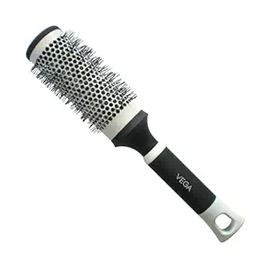 Vega Hot Curl Hair Brush (India's No.1* Hair Brush Brand) For Hair Styling, Drying, Healthy Hair and Add Volume Big H1 PRB