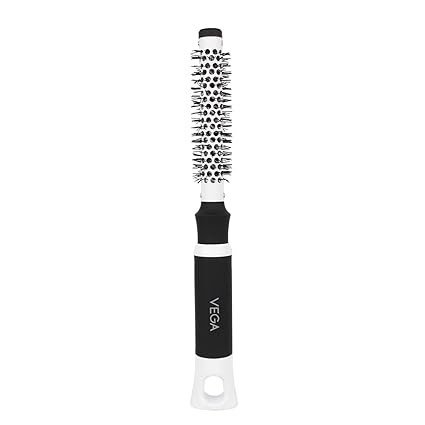 Vega Hot Curl Super (India's No.1* Hair Brush Brand) For Hair Styling, Drying, Healthy Hair and Add Volume, Small H1 PRSN