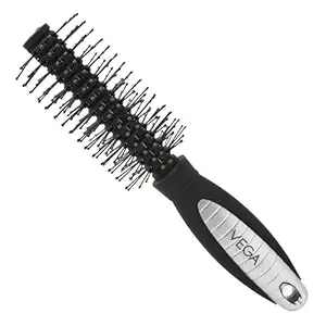 Vega Mini Round Hair Brush (India's No.1* Hair Brush Brand) For Adding Curls, Volume & Waves In Hairs| Men and Women| All Hair Types R7 RB