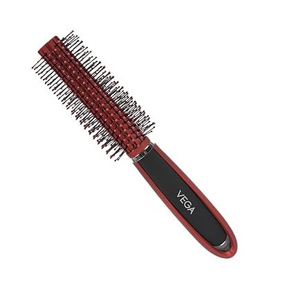 Vega Round Hair Brush (India's No.1* Hair Brush Brand) For Adding Curls, Volume & Waves In Hairs| Men and Women| All Hair Types E9 RB