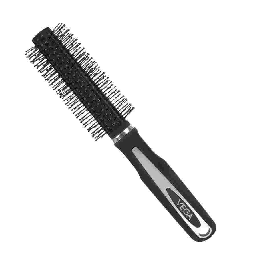 Vega Round Hair Brush (India's No.1* Hair Brush Brand) For Adding Curls, Volume & Waves In Hairs| Men and Women| All Hair Types  E7 RB