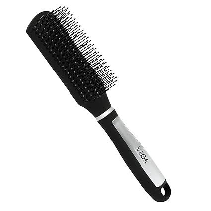Vega Flat Hair Brush (India's No.1* Hair Brush Brand) For Women and Men E14 FB