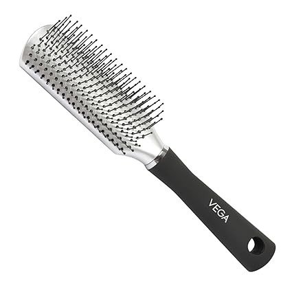 Vega Flat Hair Brush (India's No. 1* Hair Brush Brand) For Men & Women  R10 FB