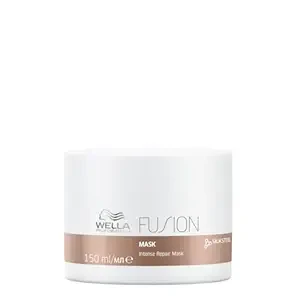 Wella Professionals Fusion Intense Repair Hair Mask | For Damaged, Frizzy Hair | 150 ml | With Silk Amino Acids & Micronized Lipids | For Men & Women