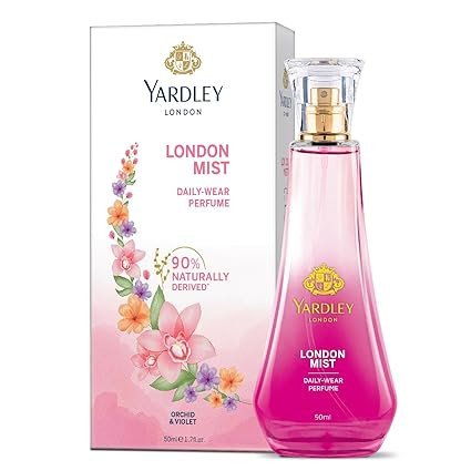 Yardley London London Mist Perfume| Floral & Ozonic Scent| 90% Naturally Derived| Orchid & Perfume for Women