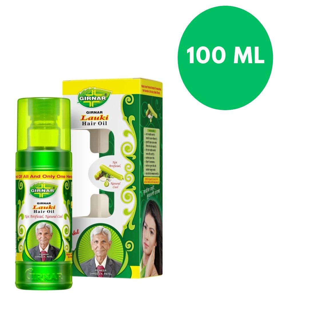 GIRNAR 100ml Lauki Hair Oil Ayurvedic
