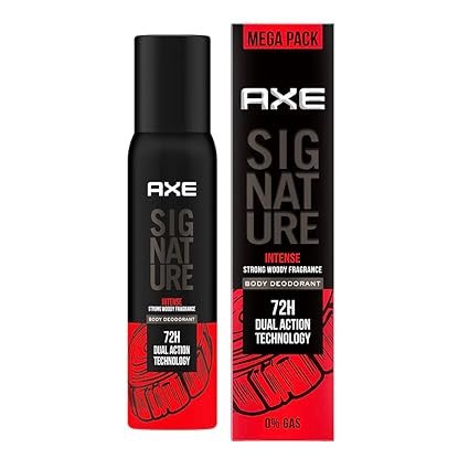 AXE Signature Intense Long Lasting No Gas Body Perfume Spray For Men 200 Ml