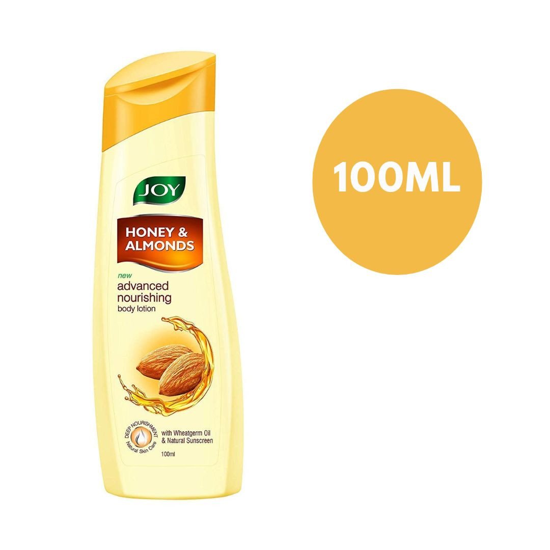 JOY Honey and Almonds Advanced Nourishing Body Lotion for Normal to Dry skin - 100ml