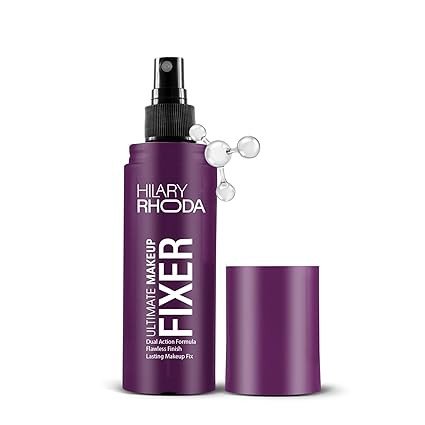 Hilary Rhoda Ultimate Makeup Fixer | Infused with Niacinamide & Hyaluronic Acid | Hydrates, Soothes & Refreshes Skin | Dual Action & Weightless Formula | Setting Spray |100 ml