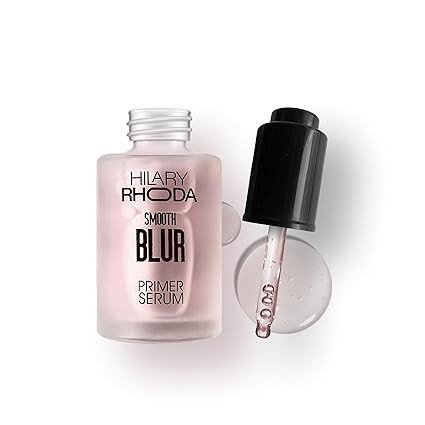 Hilary Rhoda Smooth Blur Primer Serum | Pore Minimising Serum for Face | Moisture-Locking | Infused with Niacinamide | Ultra-hydrating & Nourishes Skin | 30ml