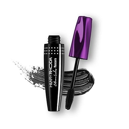 Hilary Rhoda Extreme Lashes Mascara | Volumizing & Lengthening Mascara | Waterproof & Long Lasting |Clump-free Formula | Smudge-Proof & Non-sticky Mascara | 12ml HR1025