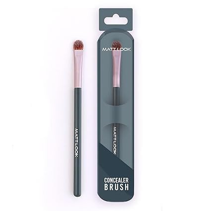 MATT LOOK Ultra Soft Synthetic Bristle Makeup Brush for Face Makeup - Concealer Brush