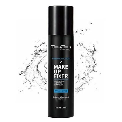TEEN TEEN Professional Makeup Fixer | Long-Lasting, Hydrating & Oil-Control Formula | Paraben-Free, Setting Spray for All-Day Wear, Hylauronic Acid, 120ml