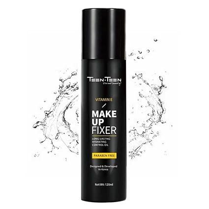 TEEN TEEN Professional Makeup Fixer | Long-Lasting, Hydrating & Oil-Control Formula | Paraben-Free, Setting Spray for All-Day Wear, Vitamin E, 120ml